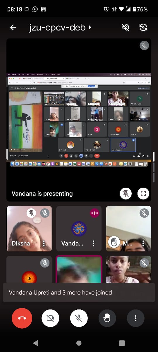 Balsanskarsewa's tweet photo. A Glimpse of Online Bsk  Bharat 

"Independence day special" performances by kids in Sunday Sandhya !!

#BalSanskarKendraOfBapuji
➖➖➖➖➖➖➖➖➖➖➖
☎️ संपर्क : बाल संस्कार विभाग, अहमदाबाद आश्रम

079-61210749/ 50/51 https://t.co/AoIlgXM9Kj
