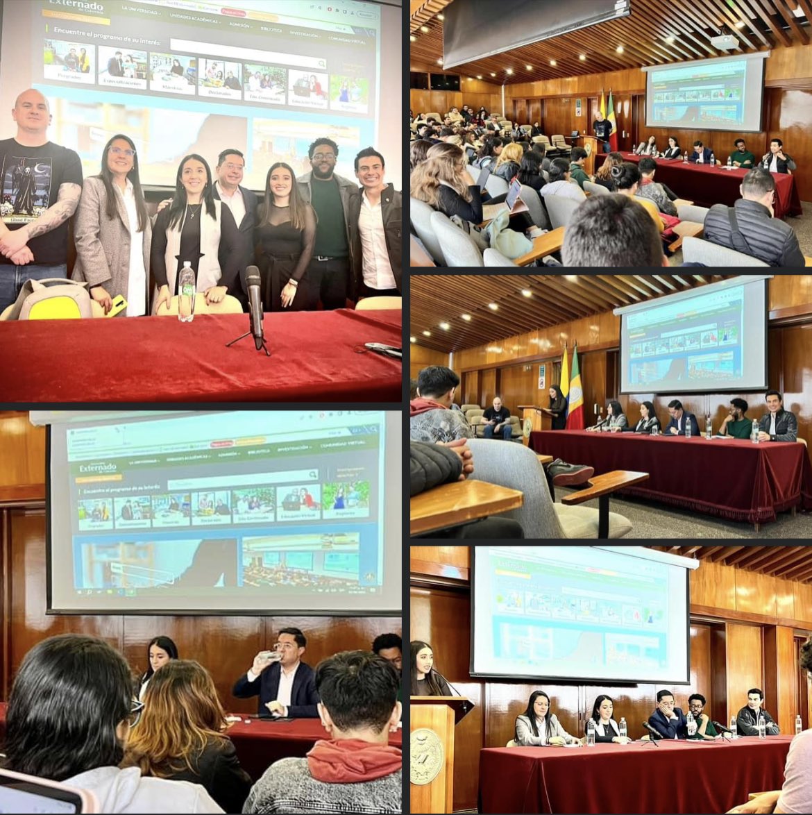 juanfalkonerth's tweet photo. Gran foro sobre los Retos del Gobierno Digital, de @FIGRIExternado de la @UExternado , reconocimiento muy especial a @RoxanaMendezG quien lideró esta importante iniciativa. 

Un honor ser parte del panel de discusión. Seguimos avanzando en la agenda nacional desde la academia. https://t.co/SKsVevLcl6