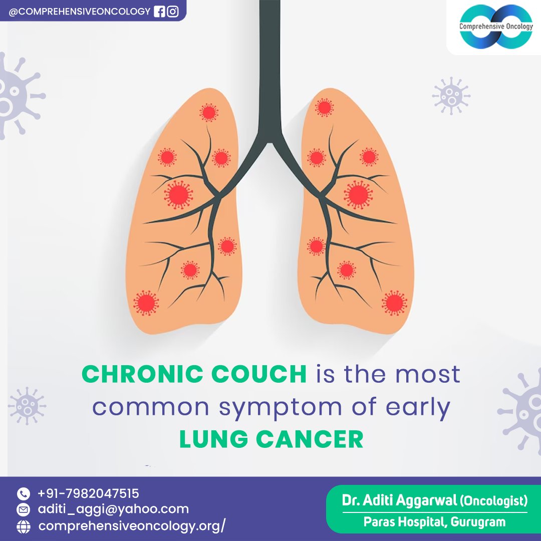 CompOncology's tweet photo. Hello, seekers of knowledge! 🤓 Let's tackle a widely misunderstood fact: Chronic Cough and Lung Cancer. Brace yourselves for a revelation!

For counselling contact us at +91-7982047515

#lungcancer #cancer #lungcancerawareness #EarlyDetectionMatters #cancerawareness #health https://t.co/oEew9Bn612
