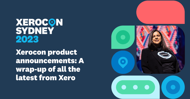 Xero's tweet photo. It wouldn't be Xerocon without some exciting product announcements... 🆕  🎁

Today we announced we're including predictive AI in bank reconciliation and Xero Analytics Plus, and conducting exciting new generative AI pilots in Xero Central. 

#Xerocon