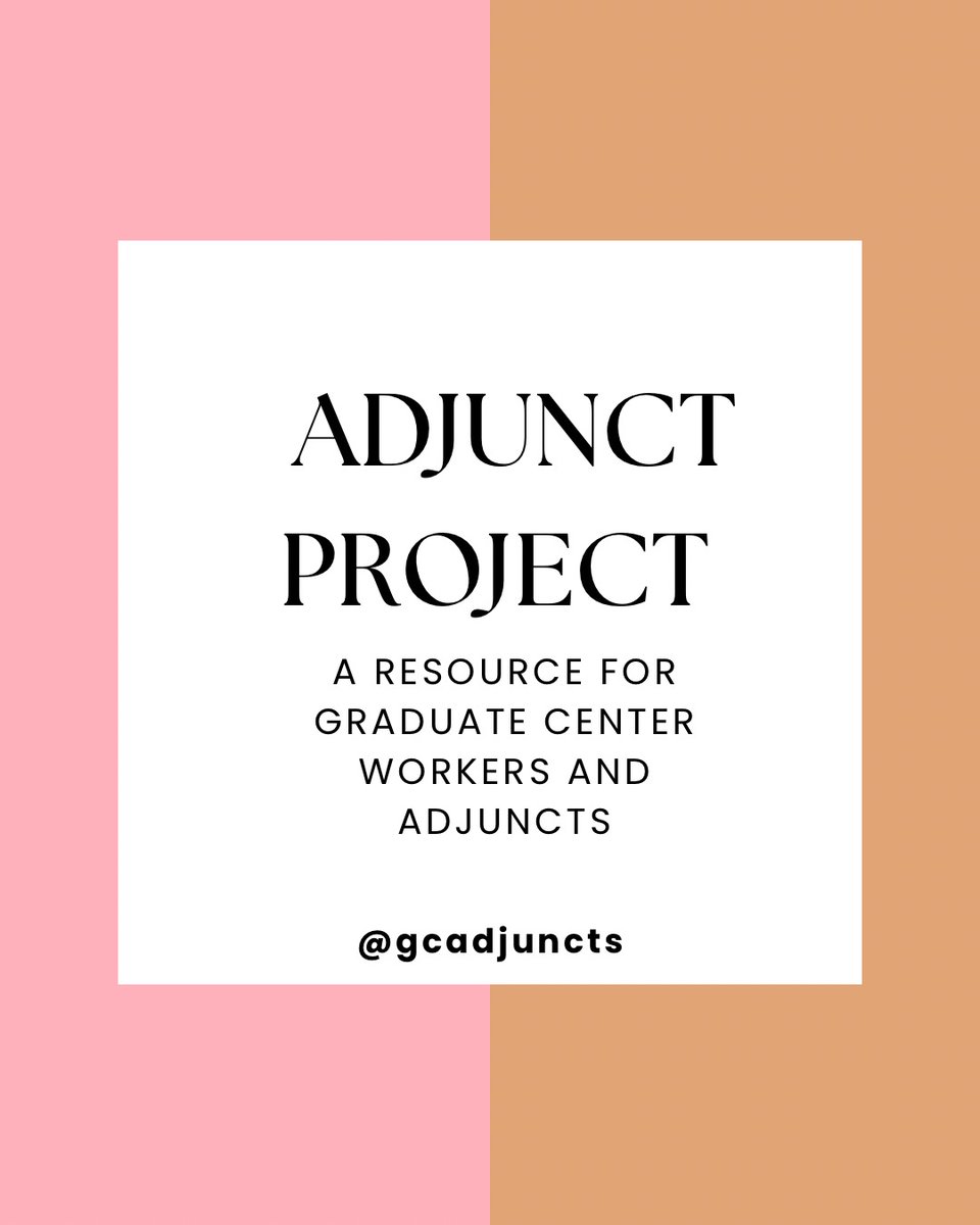 Adjunct Project #UNIONIZE #FreePalestine tweet media