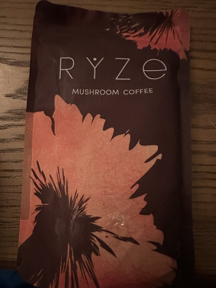 Crussian17's tweet photo. Wifey tells me she’s drinking mushroom coffee so naturally I make the joke of does it have cordyceps in it and she goes yes and shows me. Of course it gives you stamina… cuz you turn into a feral zombie…We’re doomed https://t.co/EEyTX78H75