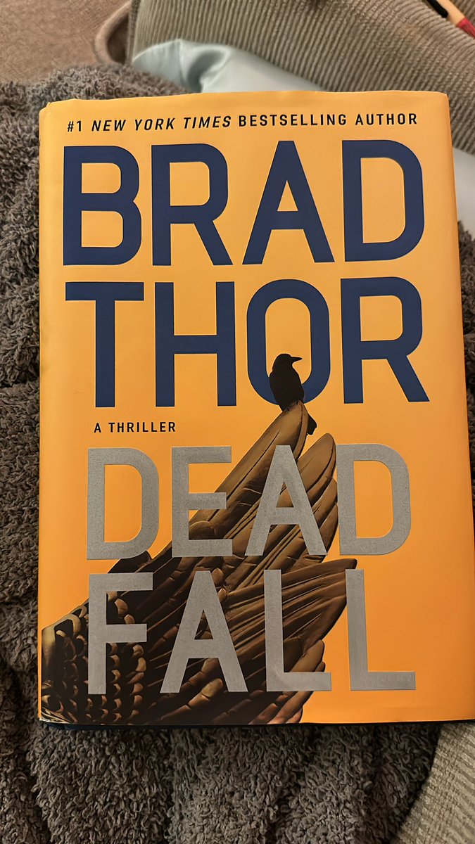 JaseMSU6's tweet image. Finally able to finish @BradThor’s most recent thriller, #DeadFall. Incredible, and timely, given what’s taking place in the world. This definitely ranks as one of my favorite Scot Harvath adventures to date! Well done, Brad!