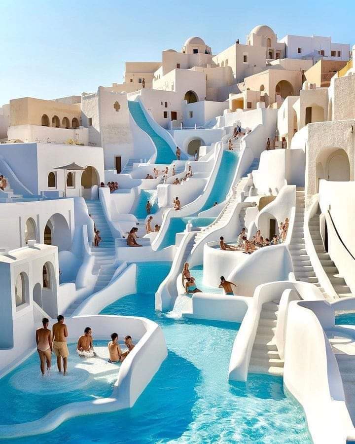 quiero no, NECESITO IR A SANTORINI