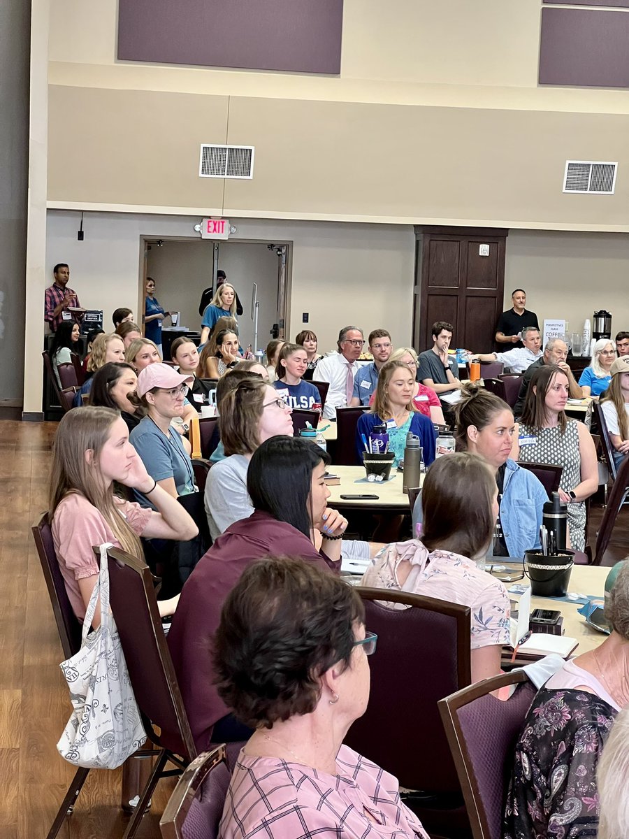 Perspectives in World Missions started tonight! There are 54 people here, plus the host team! 

Pray that God does a work in their lives and in the lives of their churches so that more missionaries are sent from OKC!