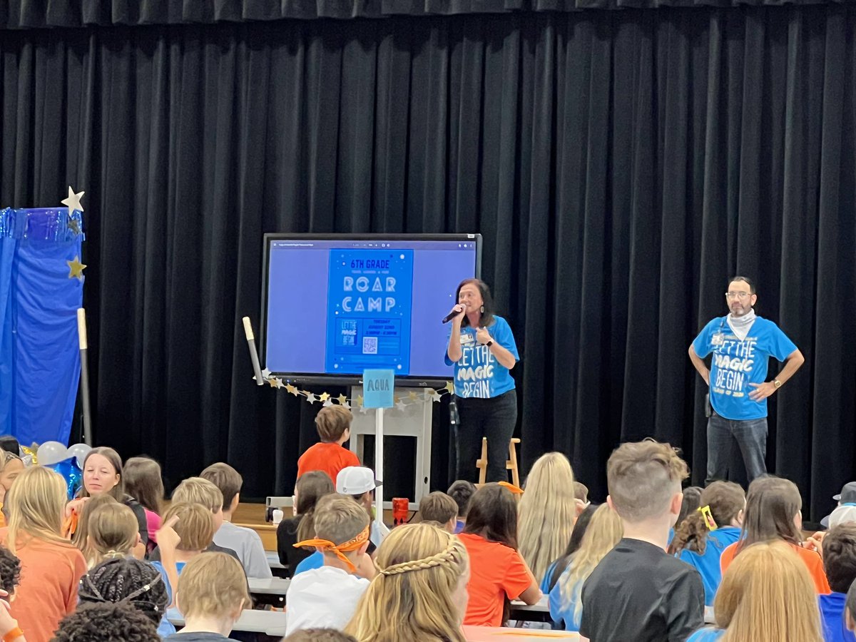 TeachAguilarm's tweet photo. Welcome, fabulous @salyardsms 6th graders! Let's embark on a journey to make this year truly magical!🪄✨#BengalMagic https://t.co/ZYdEwcxRrI
