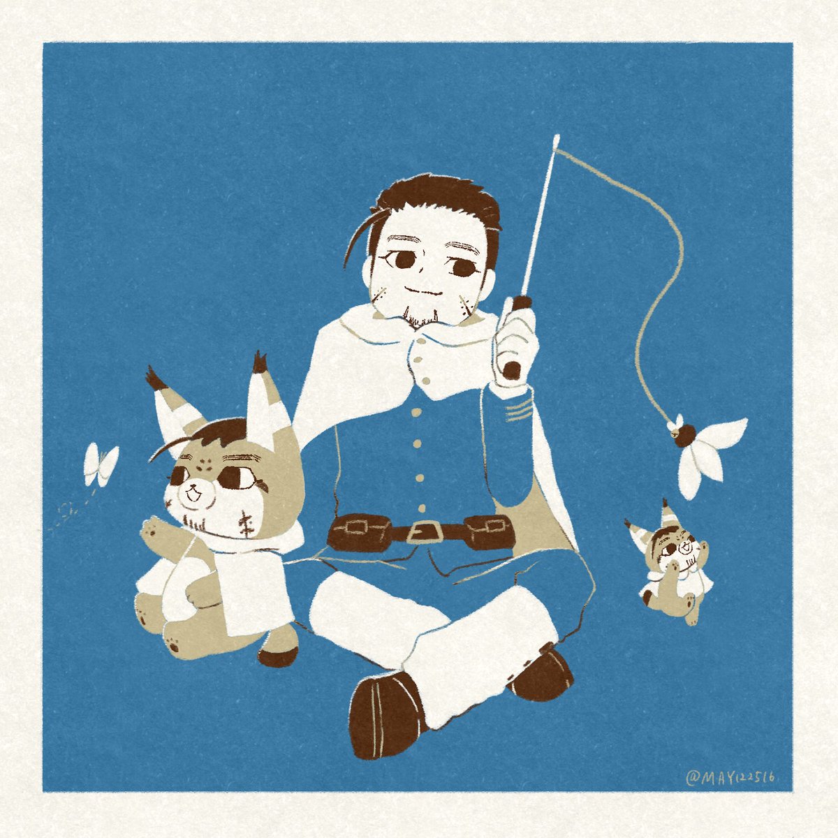 MAY122516's tweet photo. フォゼといっしょ＆色数少なく描いてみようシリーズまとめ〜！！
3〜4色で描きました🙏 https://t.co/aUxdpV2Qm3
