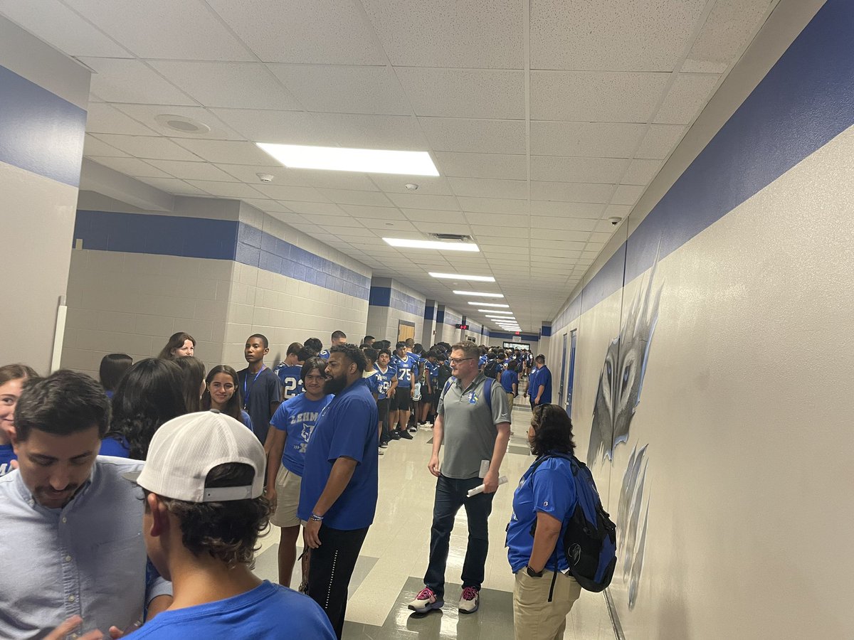 Lobo Kickoff 23-24 #LehmanLegacyTour <a href="/zunigak13/">Karen Zuniga</a> <a href="/Pierce_HCISD/">HCISD_Area 4</a> <a href="/drwrighthays/">Dr. Eric Wright</a> <a href="/LehmanSwim_WP/">Lehman Lobo Swim & Water Polo</a> <a href="/StarStrutters/">Lehman Dance</a> <a href="/LehmanSportsMed/">LHS Sports Medicine</a>
