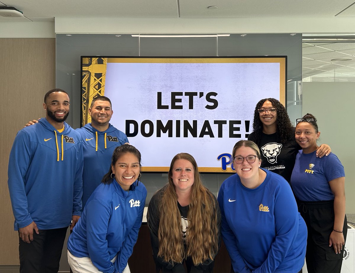 DannyB_LeboAD's tweet photo. Thank you Pitt 💙💛 I’m incredibly grateful for my time here and the chance to work with the one of the best Life Skills teams in the country. I’m not a Forever Panther, but part of me will Forever be a Panther! Next chapter coming soon #H2P #TeamDominate https://t.co/BnujPC914X