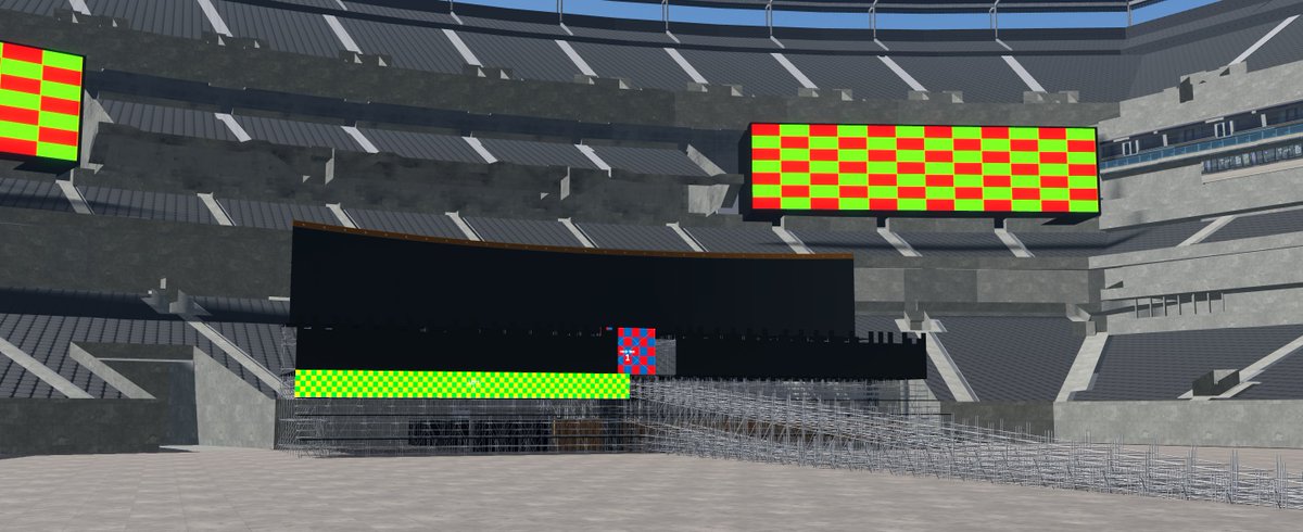 SimulatedJosh_'s tweet photo. WWE WrestleMania Stage Concept - MetLife Stadium, NY

LED panels made by me https://t.co/BXTaVPJbMc