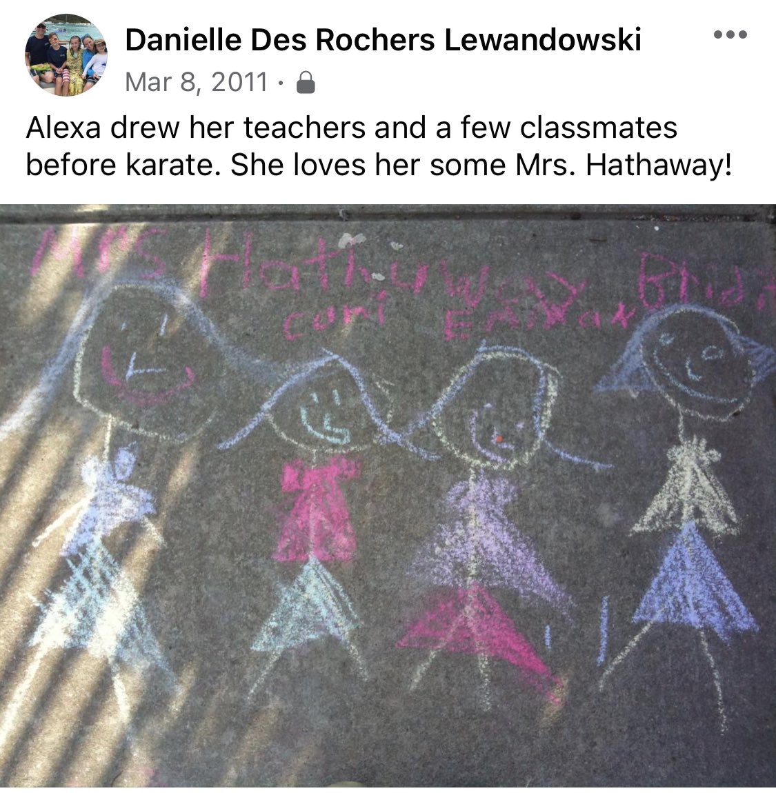 Thank you to all of my educator friends/family. You’re so important to our youth &amp; if you ever don’t feel appreciated may this remind you that you are. Hope you all have a great year.

*I met a little lady today who’s about to have Mrs. Hathaway. I told her my daughter loved her!