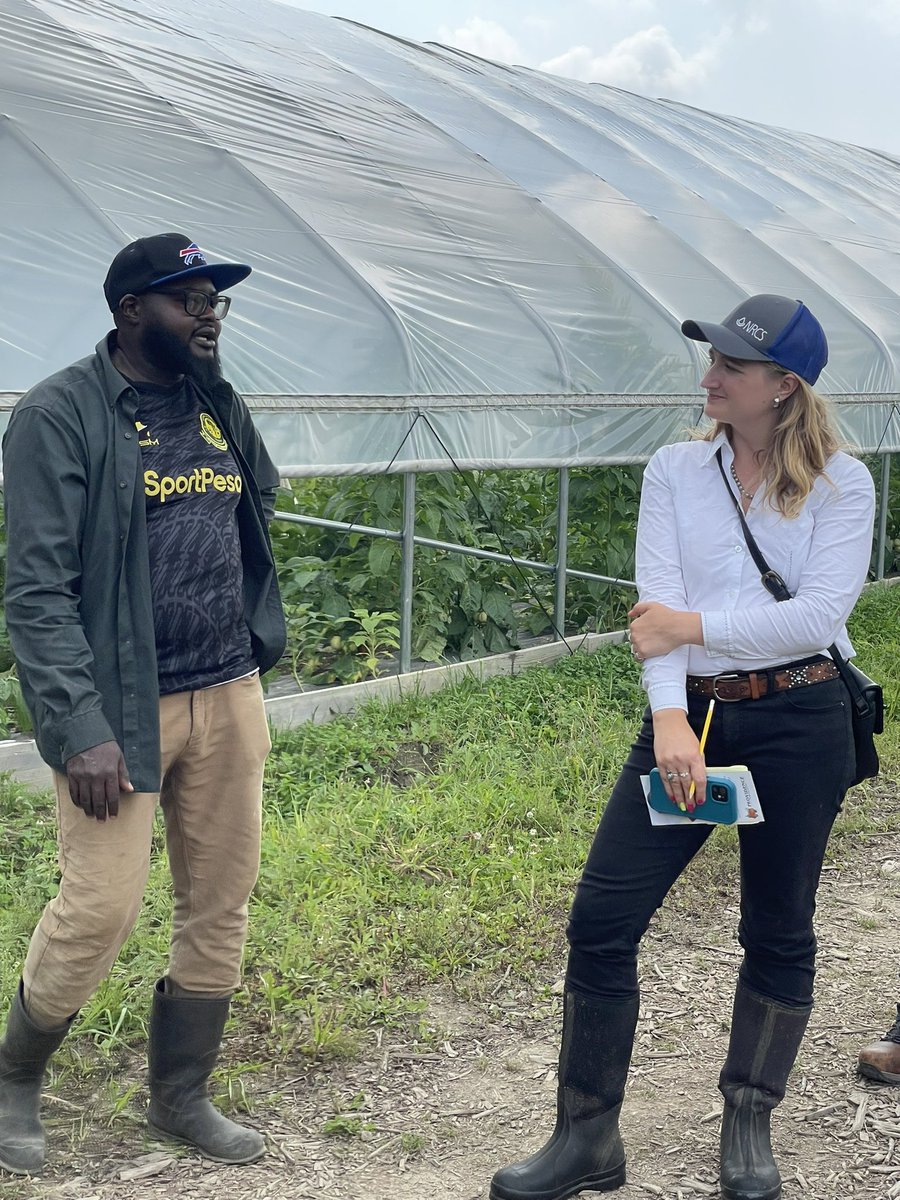 NRCS_NY's tweet photo. A big thank you to @CollectiveFarms for hosting us for an afternoon visit to the farm collective that includes 21 farms and 275 farmers. To learn more about NRCS assistance for  historically underserved producers, please visit https://t.co/qcrFfohn9R https://t.co/C44w1w9jEk