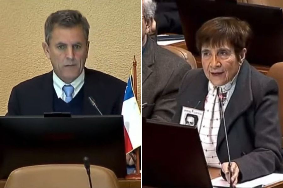 latercera's tweet photo. Gonzalo de la Carrera pide sanción para Carmen Hertz por lucir foto de su marido ejecutado en dictadura https://t.co/lcOGmFpLvz https://t.co/IkUMW0HQen