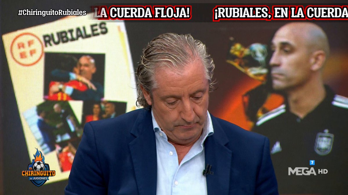📩La INVITACIÓN de <a href="/jpedrerol/">Josep Pedrerol</a> en #ChiringuitoRubiales:

🗣️"Rubiales y Jenni Hermoso están invitados a venir a <a href="/elchiringuitotv/">El Chiringuito TV</a> a dar su versión"