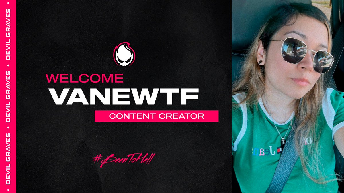 DevilGravesGG's tweet photo. Tenemos a otra streamer que se une a nosotros, bienvenida @vanelxpez a devil graves
πΊ https://t.co/1QlnioCsWa
#BeenToHell - #DevilContent https://t.co/8ywZUb545i