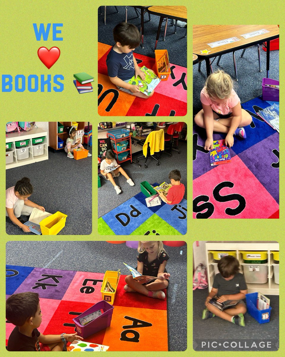 MsHKinderCrew's tweet photo. Today we practiced our independent reading and how to care for our books ❤️📚 #workinprogress #littlelearners #buildingstamina @LindseyElem https://t.co/kJRKqWqD5a