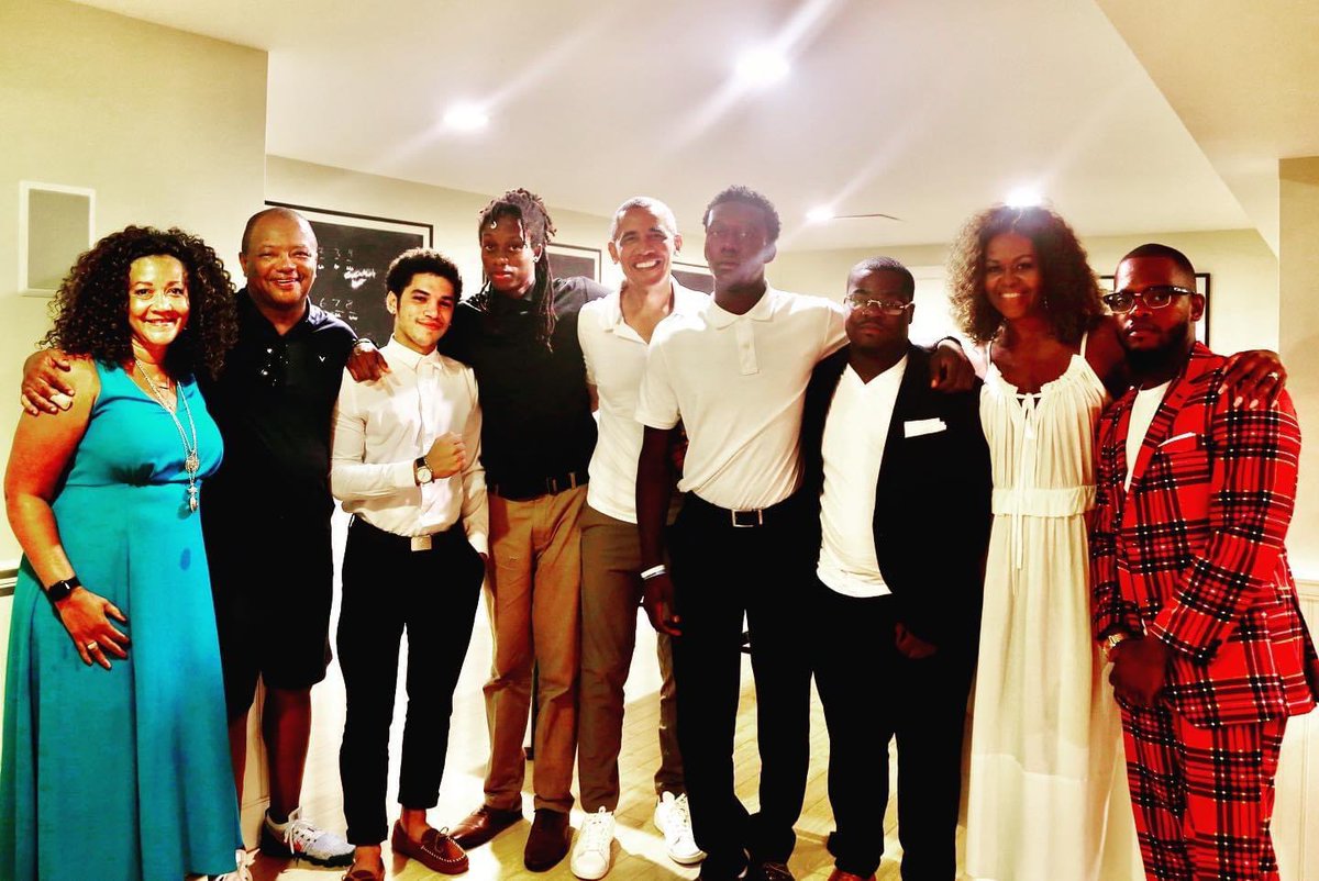 James Mackey (@mrjamesmackey) on Twitter photo 4 yrs ago, I mentored 4 young men for 2 weeks on Martha's Vineyard & we ended up meeting <a href="/BarackObama/">Barack Obama</a> & <a href="/MichelleObama/">Michelle Obama</a> and I facilitated an unforgettable 2.5 hr convo about their experience. S/O to <a href="/AbrigalF/">Abrigal Forrester</a> & Conan Harris for choosing me! #Mentorship #BarackObama #MichelleObama 4 yrs ago, I mentored 4 young men for 2 weeks on Martha's Vineyard & we ended up meeting <a href="/BarackObama/">Barack Obama</a> & <a href="/MichelleObama/">Michelle Obama</a> and I facilitated an unforgettable 2.5 hr convo about their experience. S/O to <a href="/AbrigalF/">Abrigal Forrester</a> & Conan Harris for choosing me! #Mentorship #BarackObama #MichelleObama