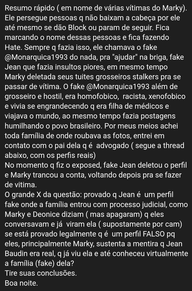 <a href="/Bacana_EF/">Eddy</a> <a href="/cibelestudart/">Cibele Massa Studart 🇧🇷</a> <a href="/Bacana_EF/">Eddy</a>2 <a href="/monarquica1993/">Jean Baudin É FAKE !!!!!!!</a> @Bacana_EF <a href="/cibelestudart/">Cibele Massa Studart 🇧🇷</a> <a href="/cibelemacedoab1/">Sra.Macedo</a>

《Aqui esta um resumo, trabalho com fatos, jamais faria um exposed sem buscar as reais fontes 》

《Leiam o texto postado, seguido do link da  thread exposed》

x.com/VerdadeVerdade…