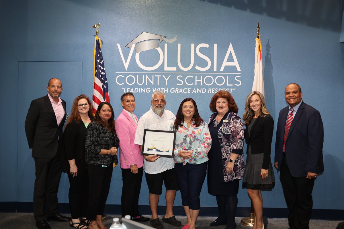 Our business partner, Gourmet Kitchen, was recognized for demonstrating outstanding commitment to student and schools in Florida by receiving the 2023 Commissioner's Business Recognition Award from the Florida Department of Education (<a href="/EducationFL/">Florida Department of Education</a>).  They work to support the