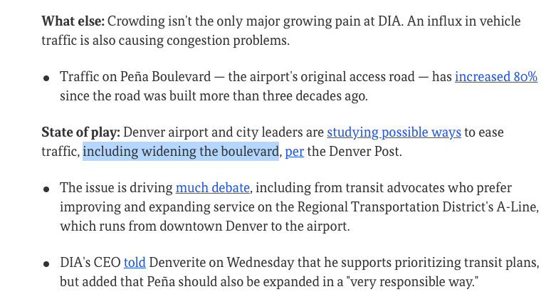 Just coming on here to ask <a href="/MikeJohnstonCO/">Mike Johnston</a> to please please not make traffic worse by widening lanes. If you want to solve traffic, invest in increased train service. axios.com/local/denver/2…