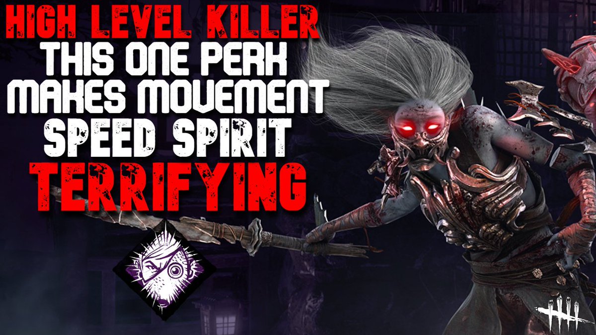 ItsVirusXD's tweet photo. NEW Dead by daylight Video is up on my channel!😄🙌 Not only does movement speed spirit shred but dude paired up with the perk THWAK! She becomes 10x more terrifying.. Link to video will be here!👉https://t.co/1QKjUq8fiD #Deadbydaylight #Dbd #Youtube #Gaming #Youtubegaming https://t.co/ggXBmD5tqL