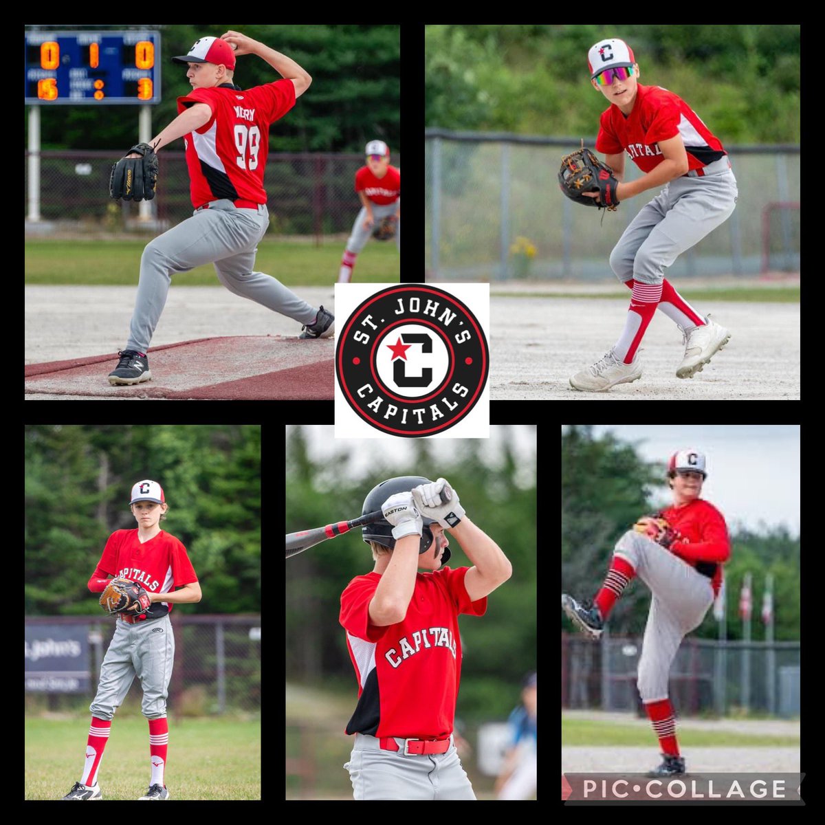 We would like to send out a huge good luck to 5 of our very own who head to Woodstock, Ontario tomorrow to represent their province and play for Team NL.  

Play hard and have fun boys - we are so proud of you! ❤️🖤⚾️

Will Breen
Calum Gale
Owen Hiscock
Luke Hudson…
Sam Murray