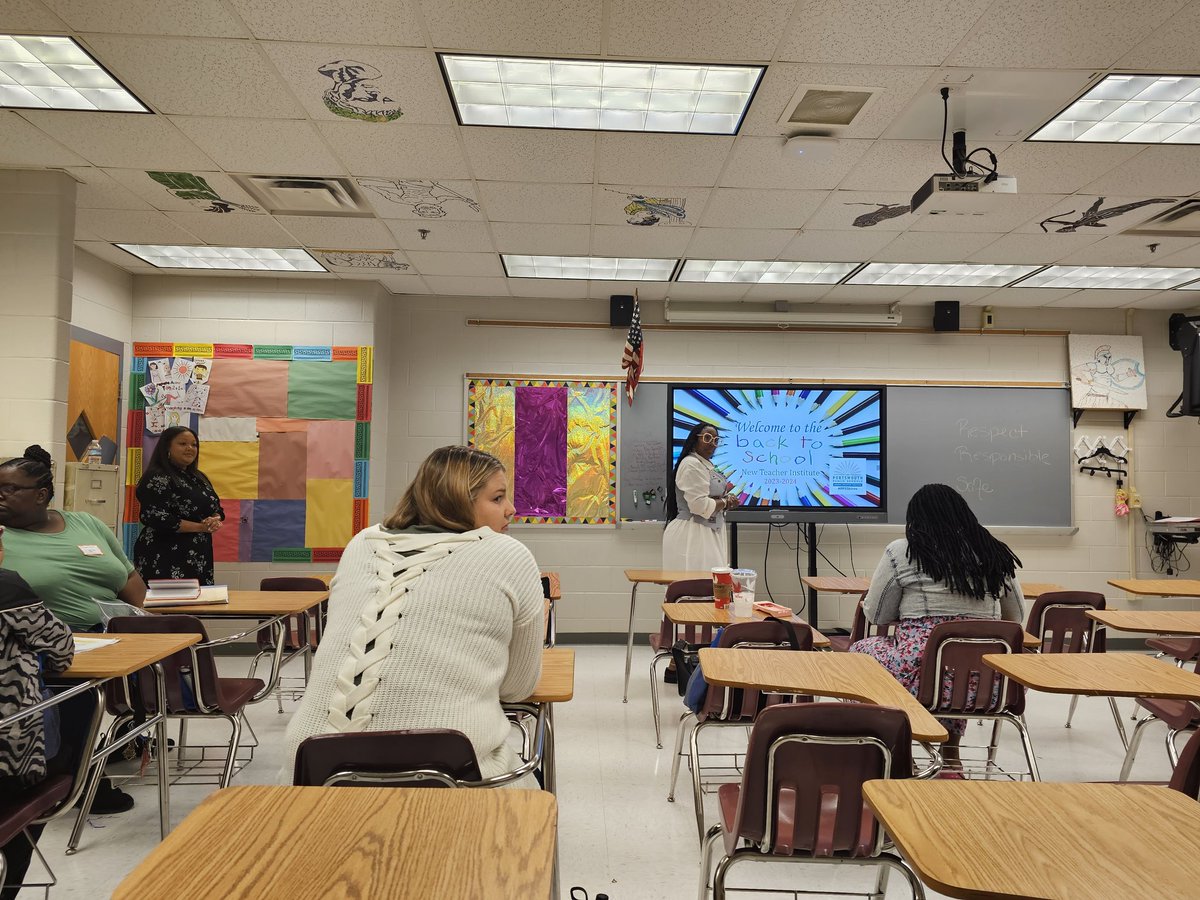 DWilliamsPPSsci's tweet photo. Our #powerhouse elementary science team is back at with, in the words of @djkhaled, ANOTHER ONE! Ready for #NTI2023 Day 3 tomorrow for another round of PD! #PPSshines #PPSBridgeBuilders @PortsVASchools @ScienceWithMrsT @hmeducate @nicscud @SLMillaci @ebracyPPS https://t.co/hdT5sma0bp