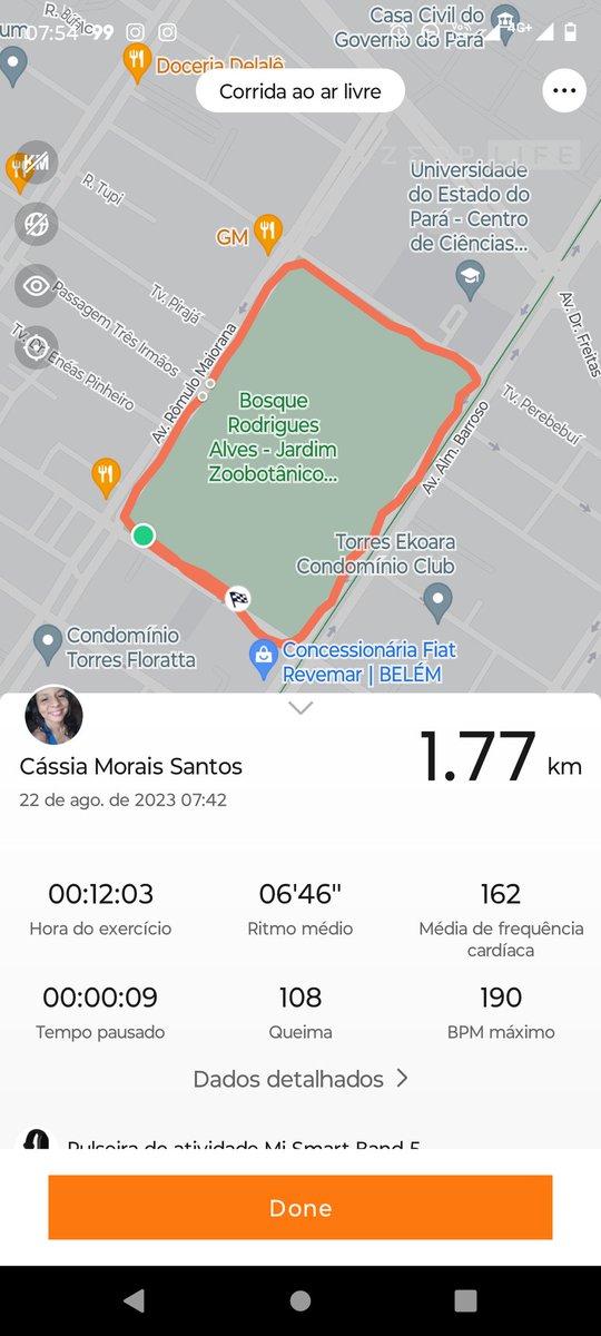 Hoje foi o dia de um #treino pré teste. Só vem #TACF