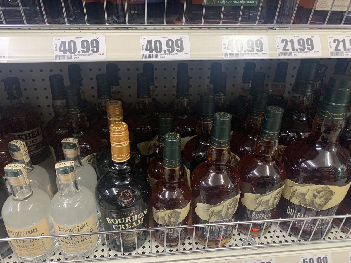 StoreMikes's tweet photo. Lots of great #bourbon is back! All sizes of #buffalo #trace #buffalotrace are in! #jefferson #jeffersons #tropic #humid is in as well as the #marian #mclain #marianmclain it is definitely an interesting blend! Last but not least #bluegrass #bourbon is in. π₯ https://t.co/s89JG96fbB