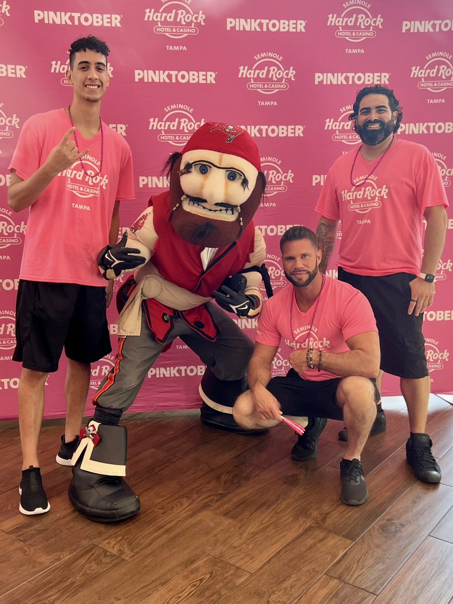Making Strides Against Breast Cancer Pinktober Kickoff 🩷🩷🩷 @SHRTAmbassadors <a href="/SHRTampa/">Seminole Hard Rock Tampa</a> #americancancersociety #pinktober
