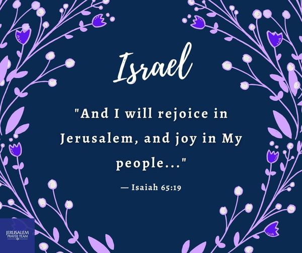 Jesus_Savior's tweet photo. "And I will rejoice in Jerusalem, and joy in My people..."
—Isaiah 65:19
I love Israel!
#IsraelForeverStrong #IWillBlessIsrael #PrayingForPeace #Genesis12v3 #PrayForThePeaceOfJerusalem
***** https://t.co/hUIwXs2N6H