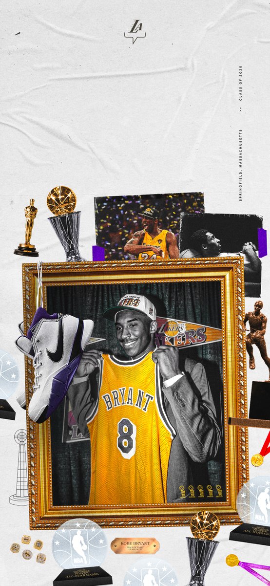 Lakers's tweet photo. 🐍 x #WallpaperWednesday https://t.co/WH3HspziOR