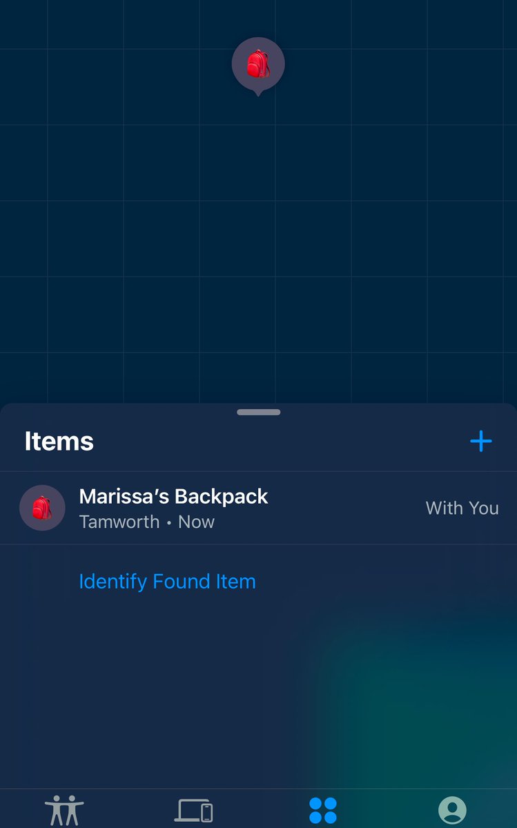 skyera1n's tweet photo. So iOS 17 Beta 7 bug:

My iPhone 12 Pro Max forced a connection to a AirTag (I had no internet so it shouldn’t of happened)  @AppleSupport 
#iOS17 #iOS17Beta7 🤷‍♀️ https://t.co/ZFpkac7wbR