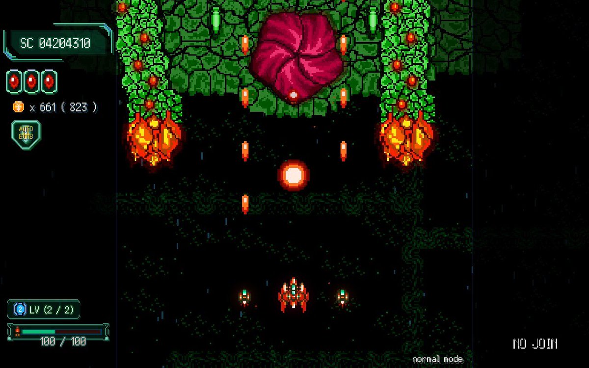 cheapergameruk's tweet photo. Please check out #GanaBlade if you love #shmups. It feels like I'm playing a lost Aleste title and even plays great on the Steam Deck. #STG https://t.co/oE0PKkJCGN