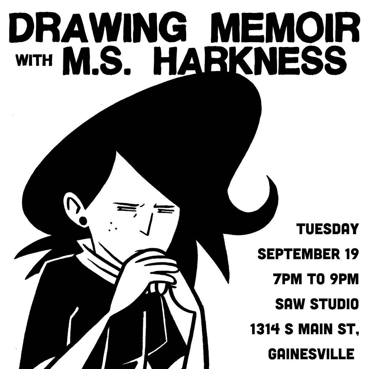msharkness's tweet photo. In-person memoir workshop in Gainesville 🐊
https://t.co/mu1nXSbprt https://t.co/d05vdewKss