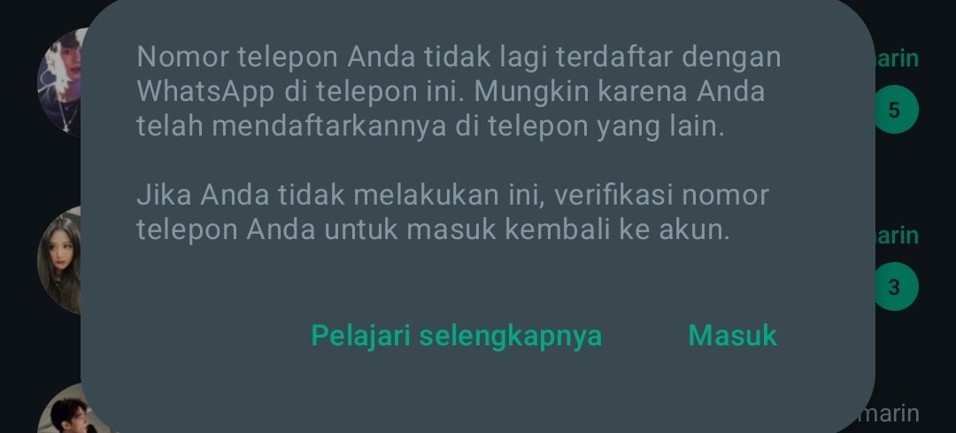 Pagi pagi bukannya dapet notif dari ayang malah....