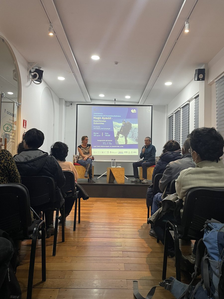 CCELAPAZ's tweet photo. 🗻¡El #INKAFEST 2023 ha comenzado! 🧗♀️
Siguiendo nuestro compromiso con el medioambiente, acercamos hasta el viernes al CCELP cortometrajes, películas, charlas y feria sobre #montañismo, #escalada y #aventura
👉🏻 https://t.co/nBsX0FjEGQ https://t.co/Bj4qu2nG5e