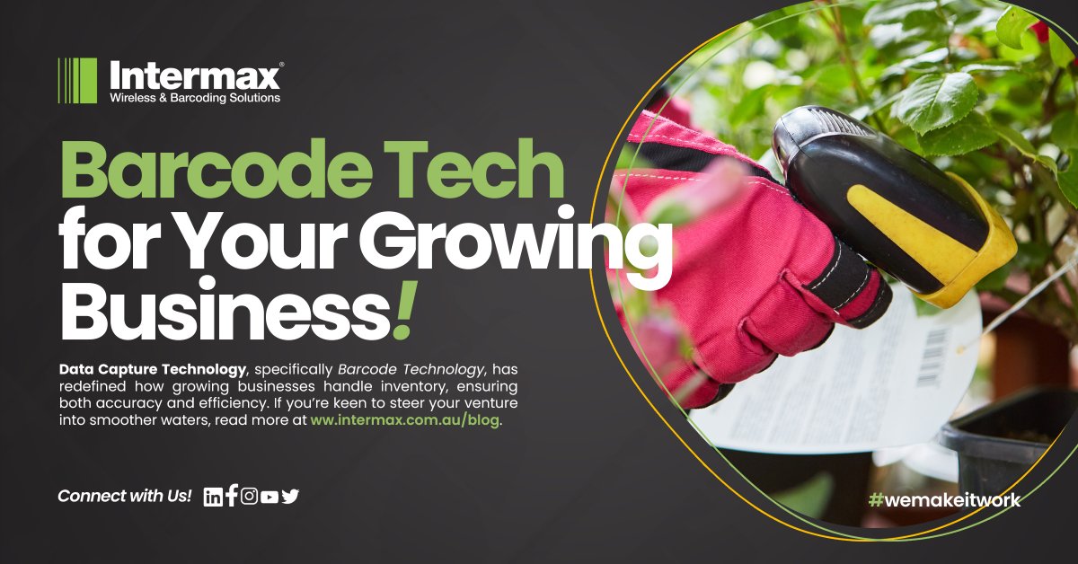 intermax_au's tweet image. Discover unparalleled efficiency for you growing business with the might of data capture technology!  From barcode scanning to RFID, step into the future of seamless warehouse operations. 📦🔍🚀 #datacapturetechnology #barcodetechnology  #intermax

Read at bit.ly/3QVqa8p