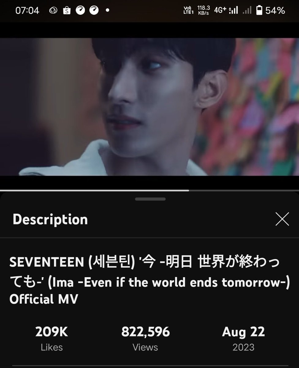 svtbillboard's tweet photo. [#STREAMING_PARTY]

Current views : 822,596

Carats, it's svtbillboard turn. Let's join us for a streaming party now!! Let's increase Ima- event if the world ends tomorrow views!! 🔥

🕜 09:00 AM - 11:00 AM 

#ALWAYS_YOURS #今_明日世界が終わっても #SEVENTEEN @pledis_17 @pledis_17jp