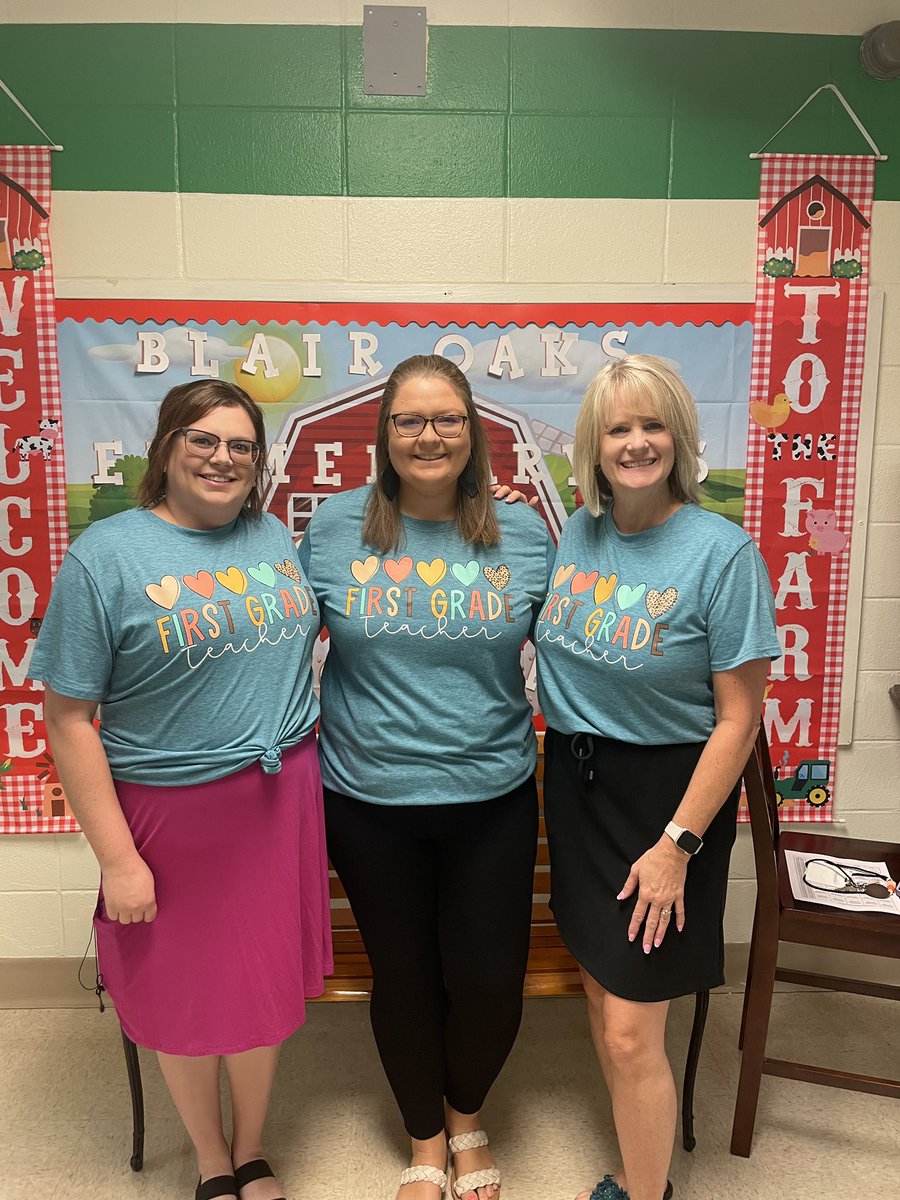 We had a great first day of school! We’ve missed our students!