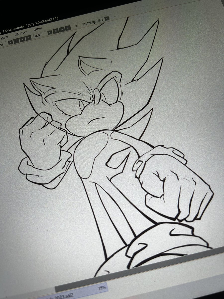 finally cookin again… maaan haven’t drawn in months #SonicFrontiers
