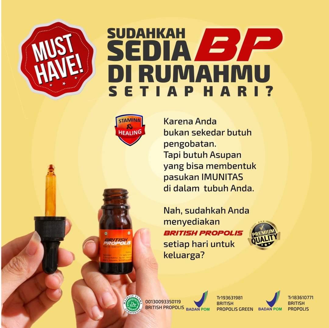 M1Roni's tweet photo. MEMBIASAKAN HIDUP SEHAT, KINI LEBIH HEMAT.

Sejak BP mulai viral, terutama karena multi khasiat dan manfaat, alhamdulillah BP telah banyak menjadi solusi untuk sehat. 

Sudahkah minum BP hari ini?

#BritishPropolis #CaraHematHidupSehat

WA +628124465588

https://t.co/Dx6nJVyDbG https://t.co/pJ91WqO7aU