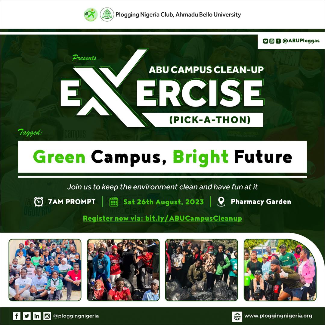 Omilabuhaywhy's tweet photo. Next big thing from the stable of @ploggingnigeria as our subsidiary club in the Northern part of the country will be engaging young people in keeping the environment clean.
@ABUPloggas
#NorthNormal https://t.co/ss1xEG2BEO