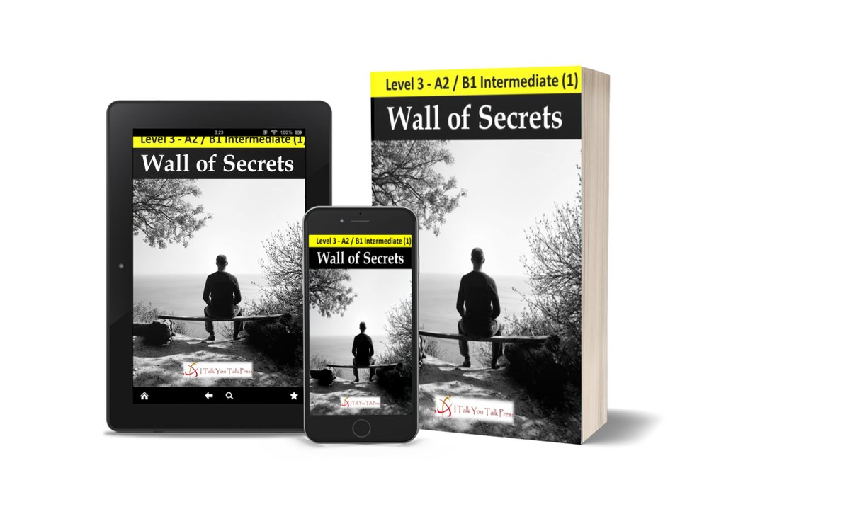 italkyoutalk's tweet photo. We published a new graded reader! 😊 "Wall of Secrets" (Level 3) Available on Amazon and Kobo. https://t.co/PqaMS3K6AU
#gradedreader #extensivereading #studyenglish #ingles #anglais #gradedreaders https://t.co/Jne7SgOKzv