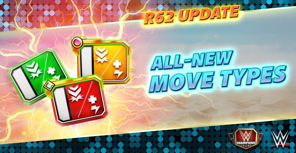 🌞 SUMMER OF CHAMPIONS IS GOING WILD!

Experience ALL-NEW MOVE TYPES on NEW and existing Superstars! Pin down your opponents with new strategies and reach for the Gold in WWE Champions! 🥳 #R62Update #SoC #FreeClaims

📰 Visit the Blog for more info. 👉 bit.ly/45jXmL4