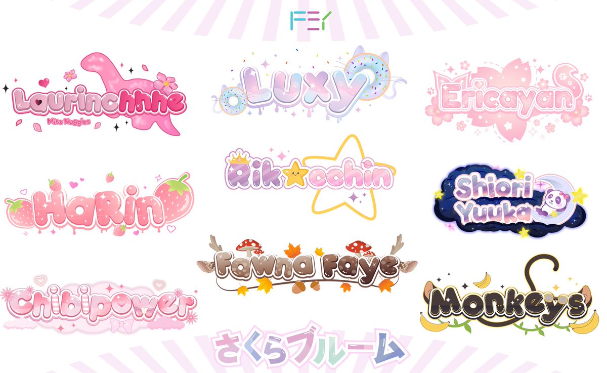 Fey_Designerr's tweet photo. HELLOO.....We are OPEN again😆 

Grab your chance to win LOGO GIVEAWAY ❣️

To join: 
1. Follow 
2. RT  

Ends on August 29 🥰 

#LogoCommission #Vtuber #ENVtuber #VTuberUprising #VTuberEN #TwitchStreamers #twitch https://t.co/bsMx2Vu8AF