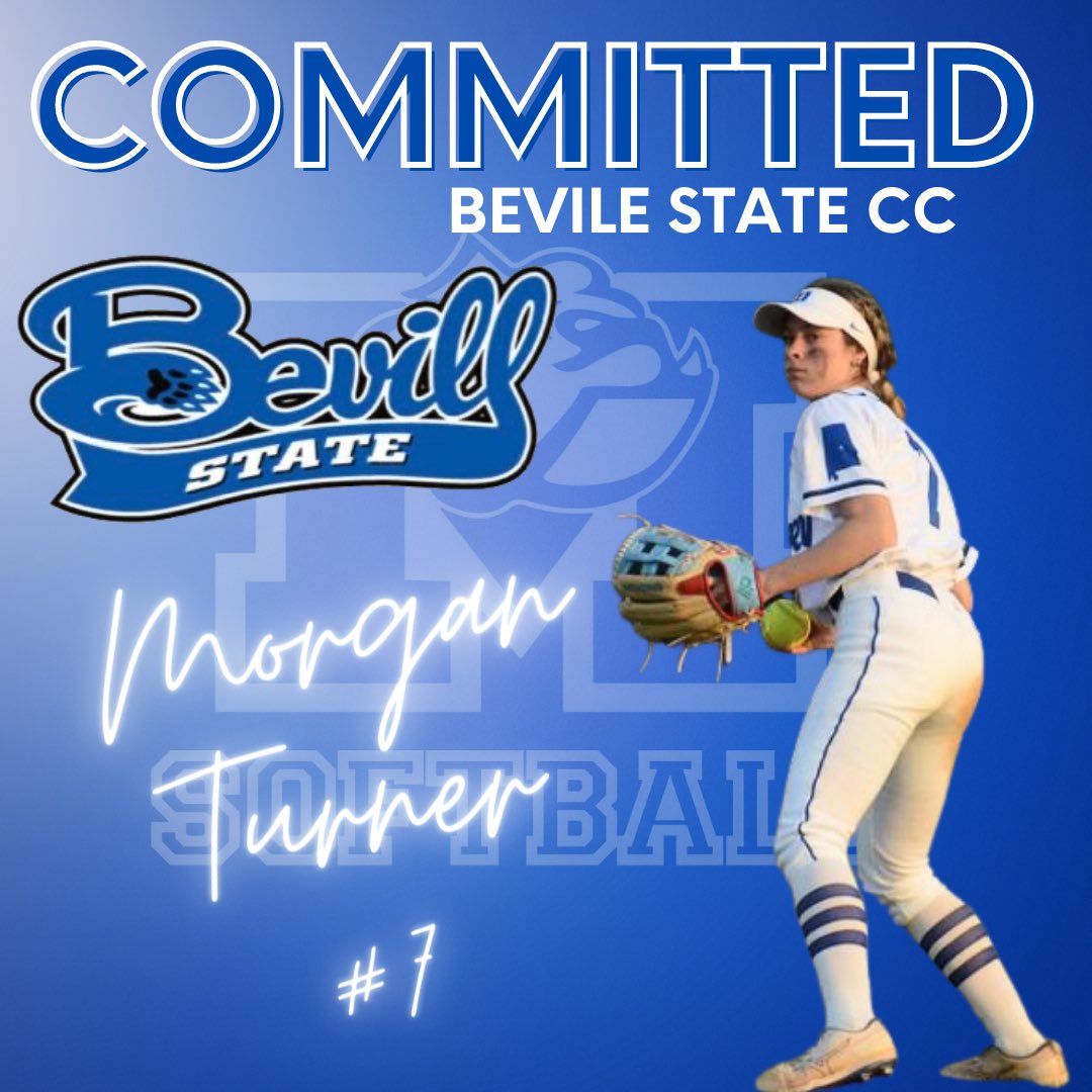 MarburySoftball's tweet photo. Another one!! 

Congratulations to @_morganturner__ on her commitment to continue her playing career at @bscc_softball 

So proud of you, Mo!! 

Well EARNED! 

#GoBulldogs🥎 https://t.co/JKgtcDbGbZ