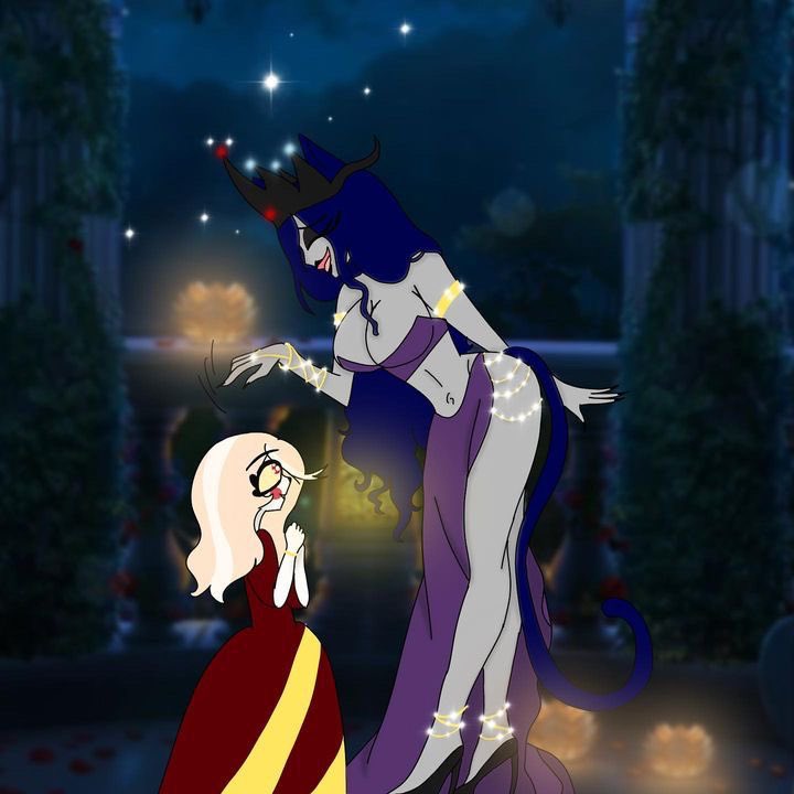 Xot_Devil's tweet photo. Best friend Queen Xot Devil hurt Charlie eye sad please aww hug mama happy pet I’m so really happiness love Vaggie yeah🥺🙏❤️
#HazbinHotelOC #XotDevilFanart #fyp #hazbinhotel #XotDevil
#helluvabossoc #helluvaboss #digitalart #vaggie #charliemagne #charliemagnefanart #vaggiefanart https://t.co/GqUIrg6Y6S
