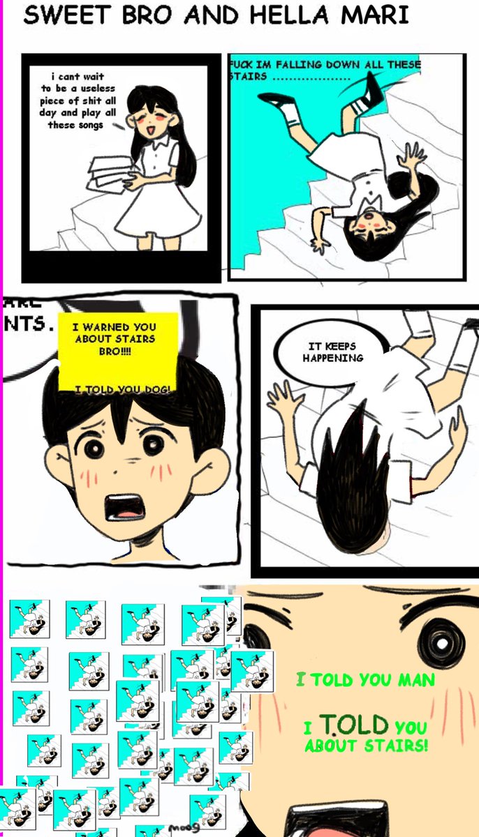 moogflowers's tweet photo. sweet bro and hella mari #OMORI https://t.co/s7FKtX98NW