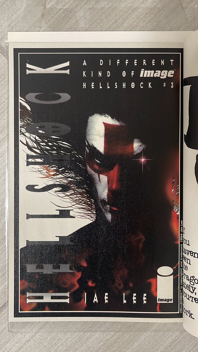 rholmes0520's tweet photo. Classic #imagecomics ad from ‘94! Jae Lee’s Hellshock! Any readers out there… #Hellshock #JaeLee https://t.co/MU9U3Wly6b